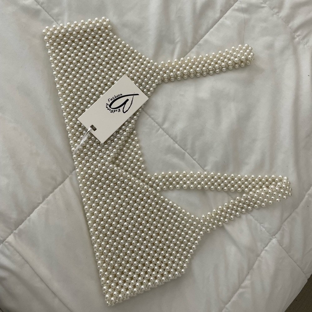 Pearl crop top